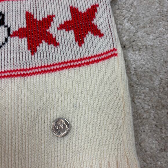 Vintage Walt Disney Cliff Engle Mickey Mouse Stars Sweater Kid's 7 - Picture 8 of 9